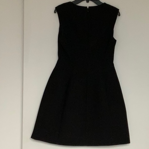 Tory Burch Double-Faced Wool Mini dress BLACK size 0 - Picture 9 of 14